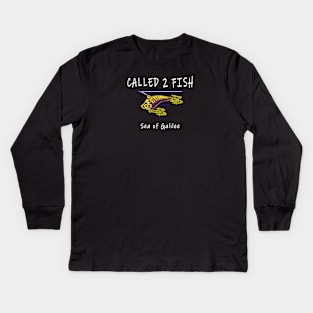 Great Commission, Called 2 Fish Sea of Galilee Kids Long Sleeve T-Shirt